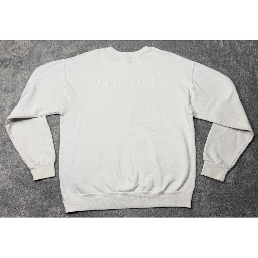 Yo! Mama's Bootleg GG Gucci Crewneck Sweatshirt Womens Large L Limited Edition